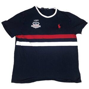 Polo Ralph Lauren Team USA Double Sided Shirt Womens Size Large‎
